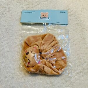 blackpink exclusive character plush scrunchie - gomdeuki (jennie)